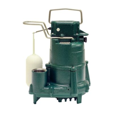 Zoeller M98 1/2HP basement waterproofing sump pump system