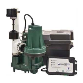 Zoeller Aquanot Spin 508/M53 basement waterproofing sump pump