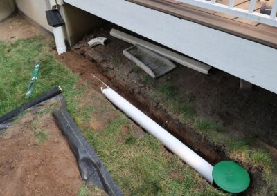 UnderGround downspout kits easy to install DIY downspout extension