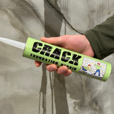 DIY Wall foundation crack repair kit for do it yourself