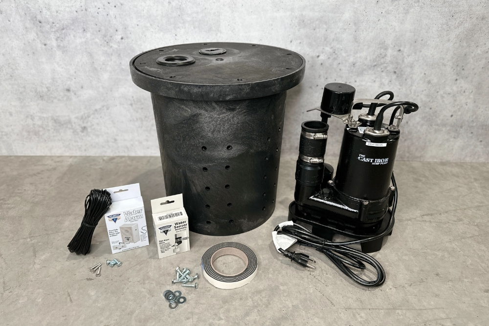 Tiny Titan DIY Sump Pump cast iron kit